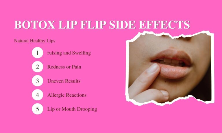 10 most dangerous Botox Lip Flip Side Effects