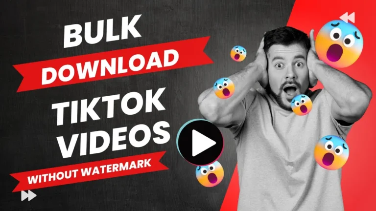 Step by Step guide Bulk download TikTok videos without watermark